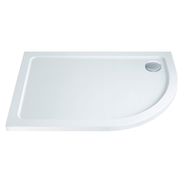 Offset Quad Right Hand Shower Tray 1200 x 800 x 30mm