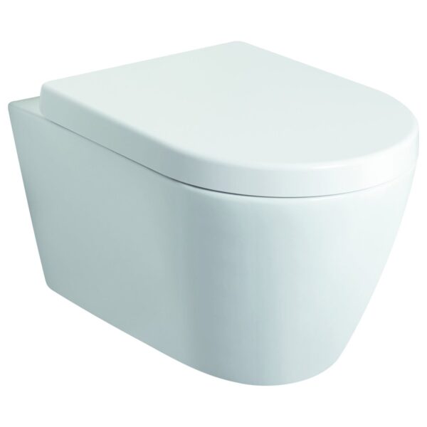 Jura Wall Hung WC Pan & Soft Close Seat