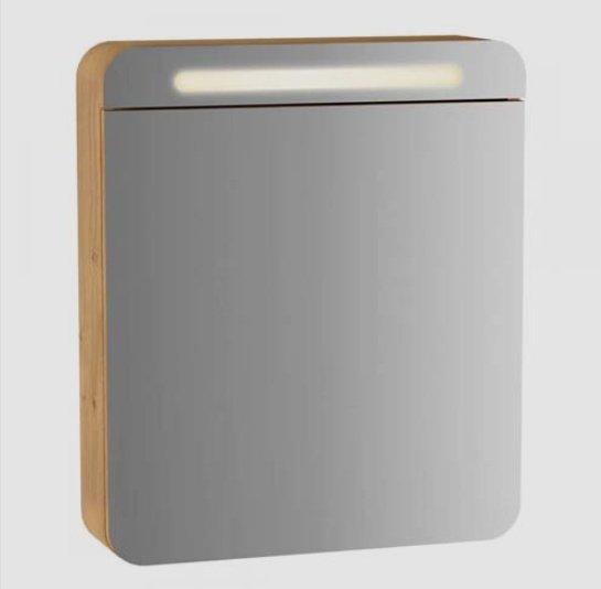 Sento 500mm Illuminated Mirror Cabinet (Left Hand)