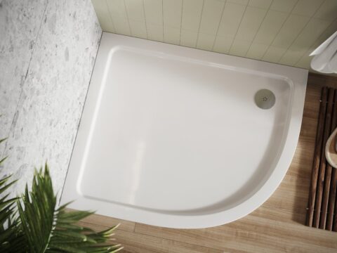 Offset Quadrant Shower Trays