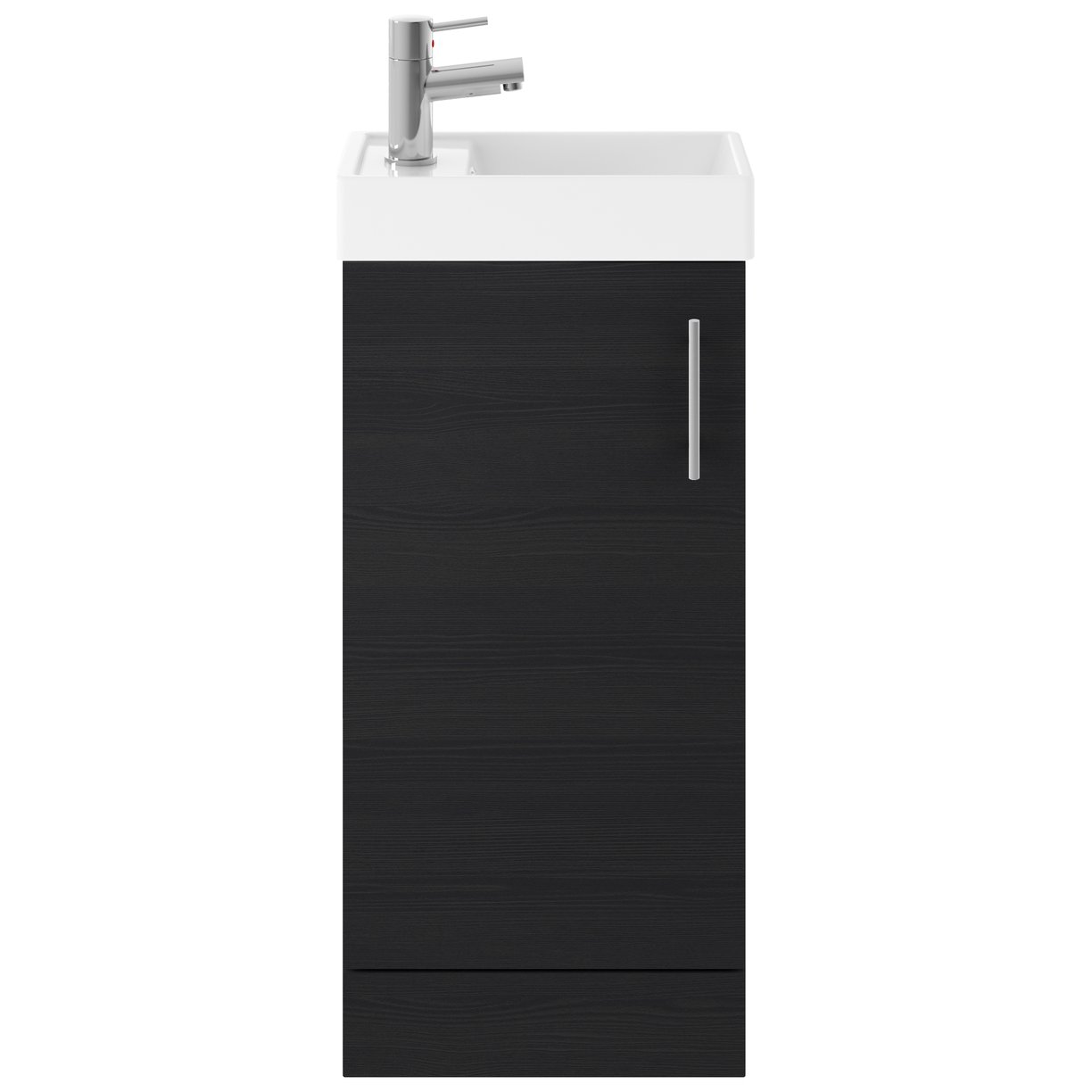 Vault 400mm Floor Standing 1-Door Vanity Unit & Ceramic Basin