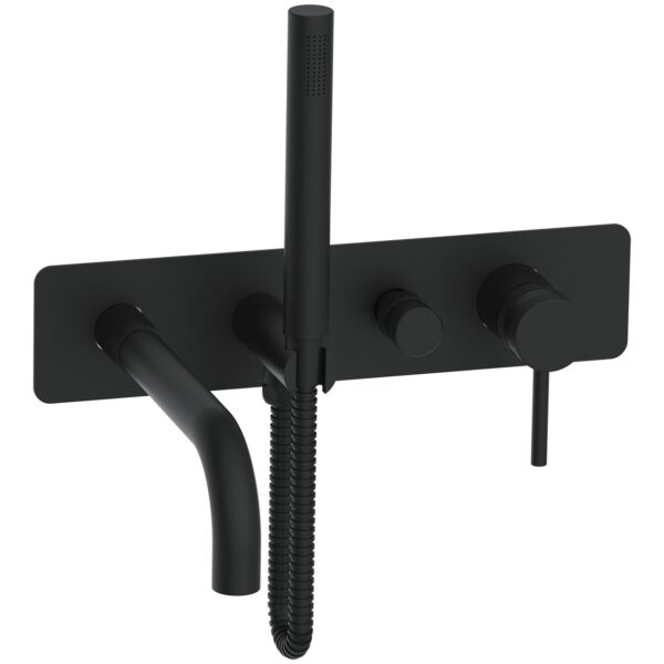 Core Wall Mounted Bath Shower Mixer & Handset