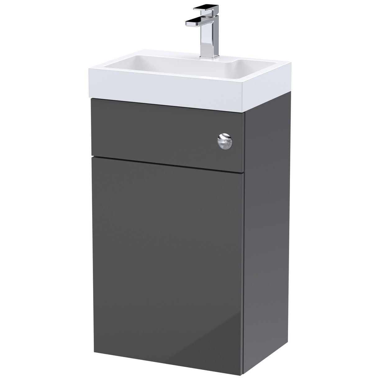 Athena 500mm Floor Standing 2 in 1 WC & Ceramic Basin Unit