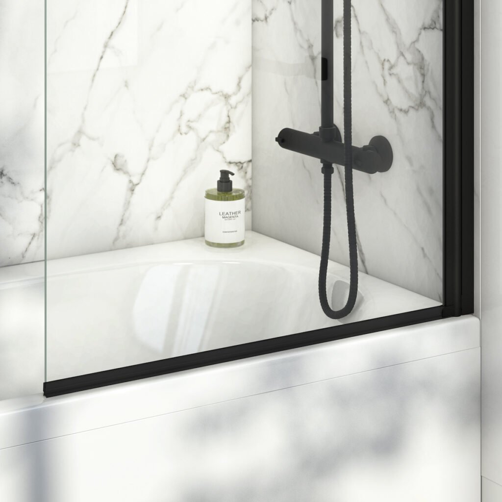 Black Seal for Square & Curved Bath Screens