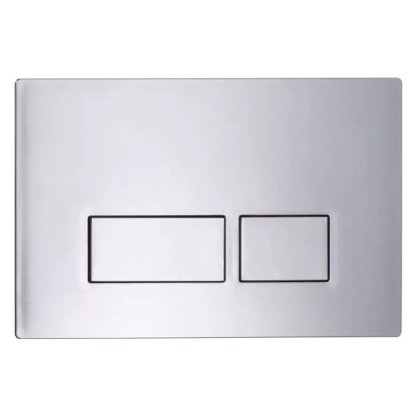 Square Dual Flush Plate