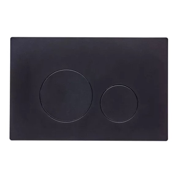 Round Dual Flush Plate