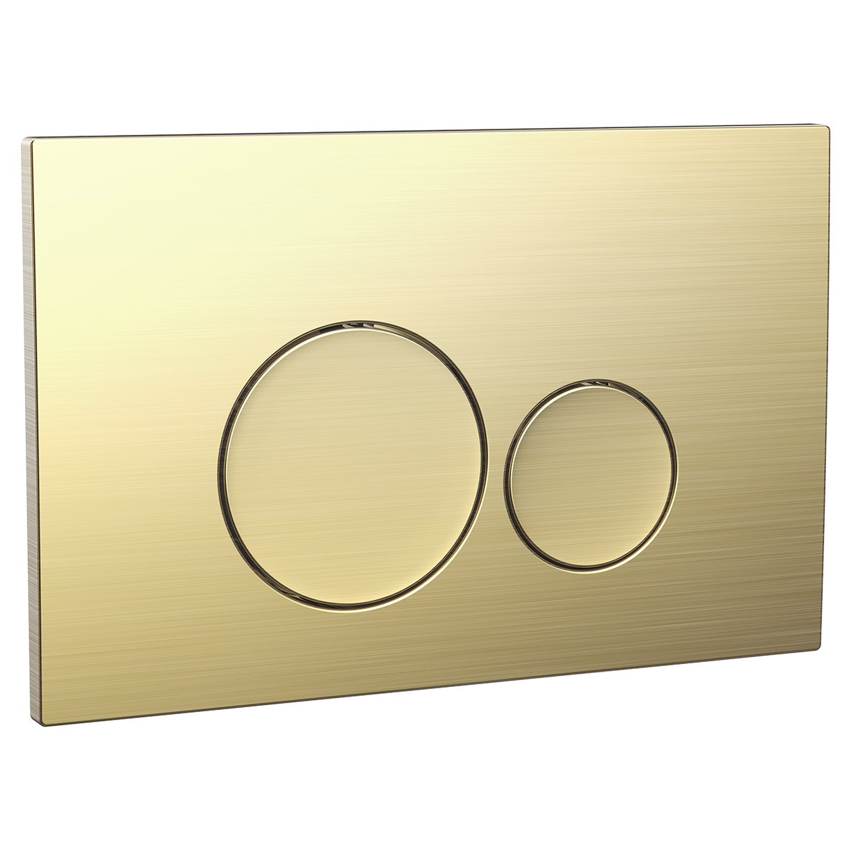 Round Dual Flush Button