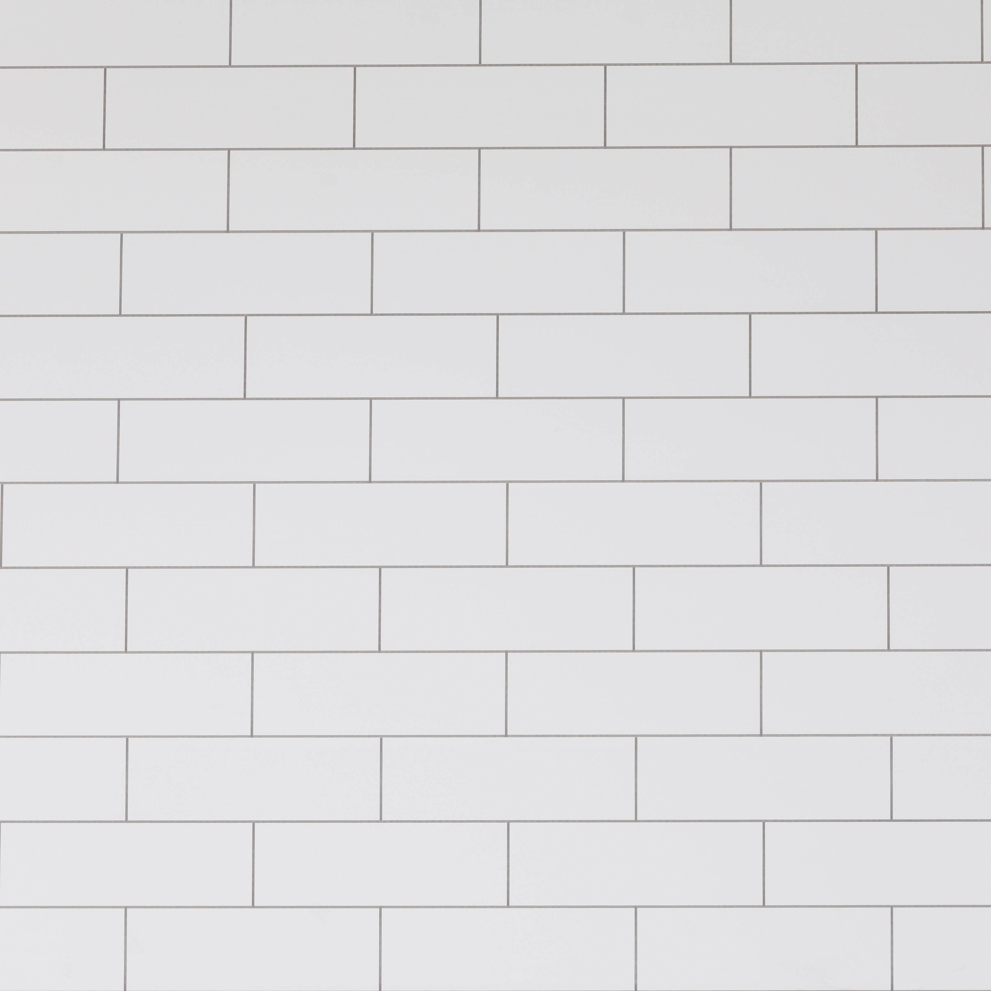 10mm Metro Grey Tile Line - 2.8m x 300mm (Pack of 4)