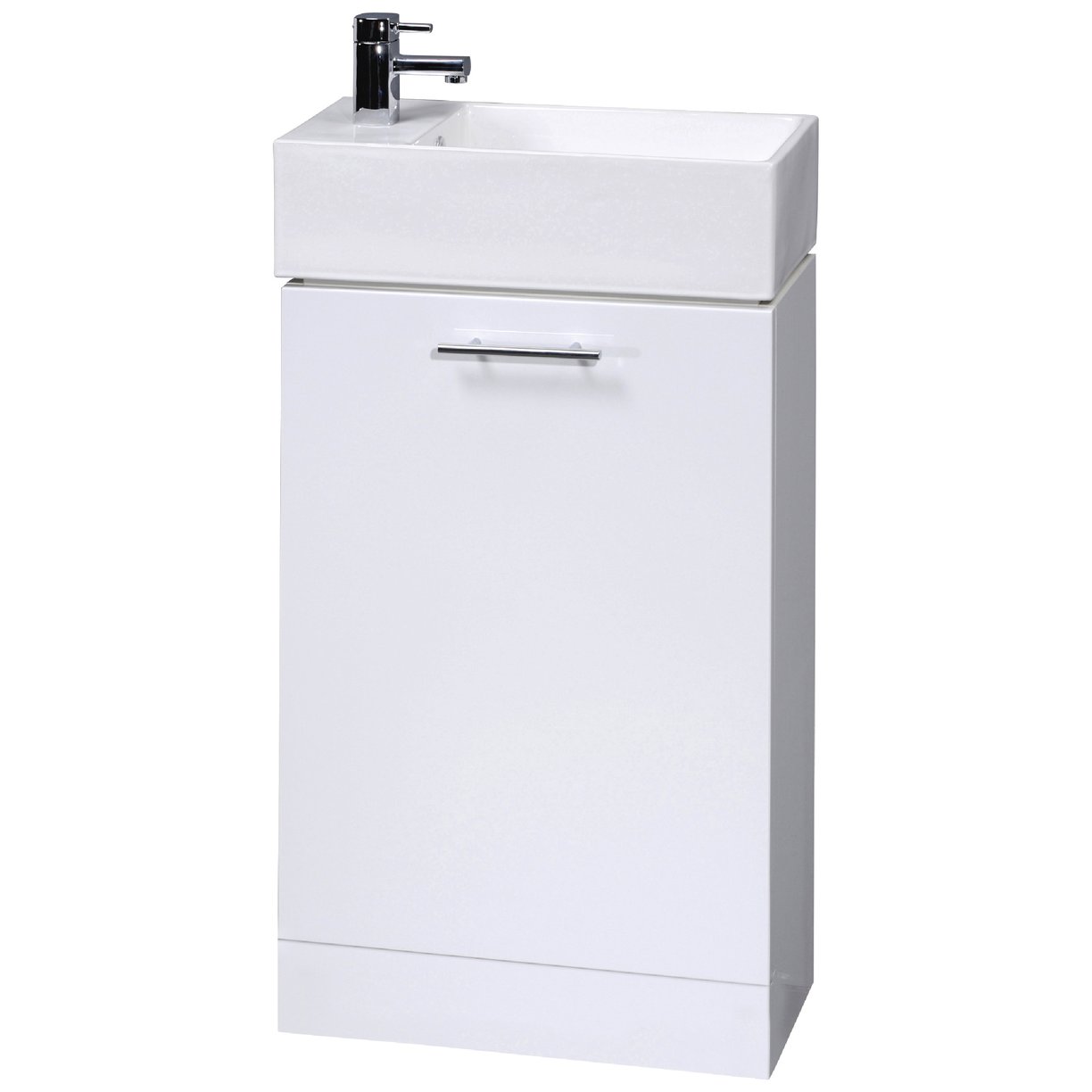 Mayford Compact Floor Standing Vanity Unit & Ceramic Basin