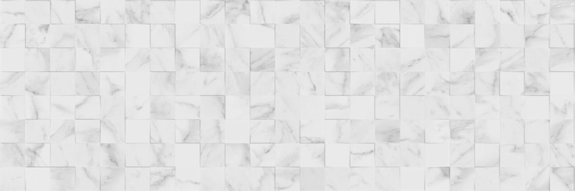 Mosaico Carrara Blanco (33.3 x 100cm)