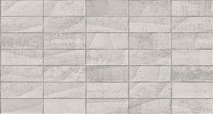 Mosaico Nantes Acero (33.3 x 59.2cm)