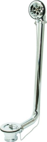 Bath Combi Chain Waste - Metal Connection for Freestanding Bath