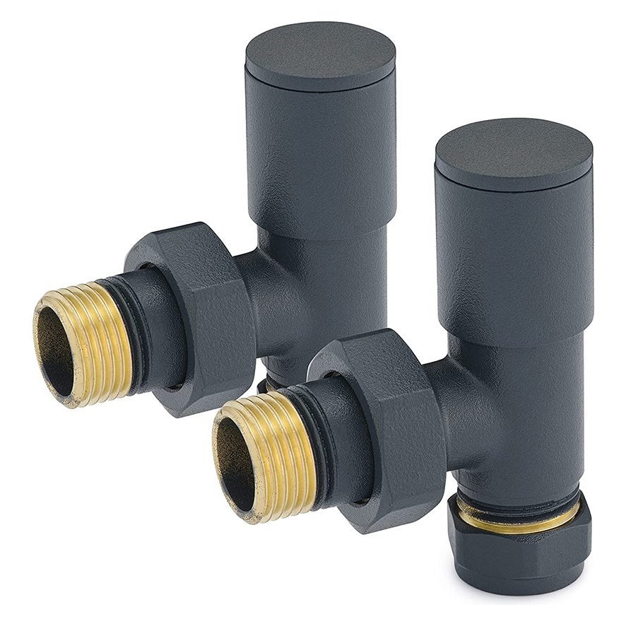 Angled Radiator Valves (Pair)
