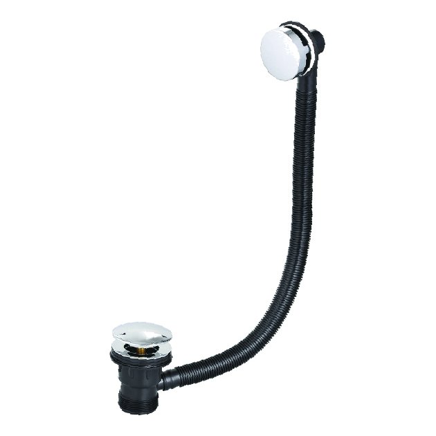 Push Button Bath Waste & Overflow