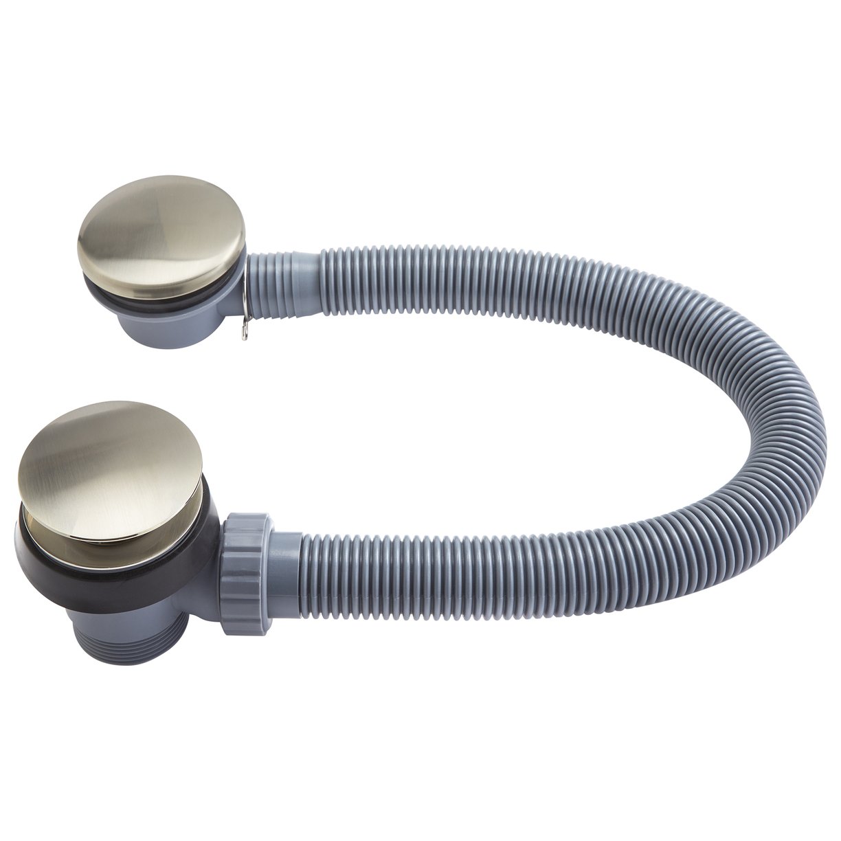 Easy Clean Push Button Bath Waste