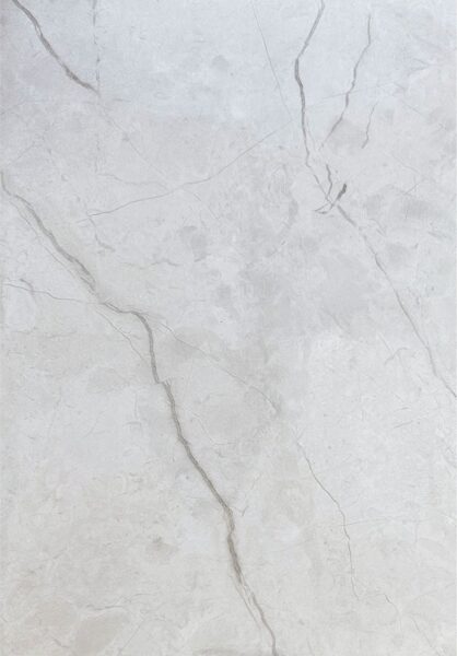 10mm Solid Light Grey Carrara Gloss - 2.4m x 1000mm