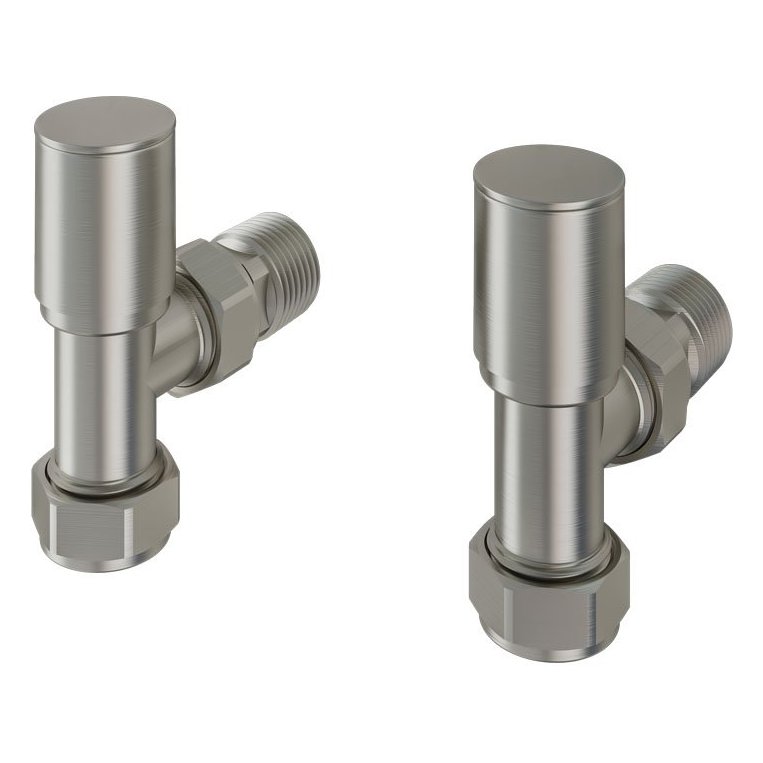 Angled Radiator Valve (Pair)