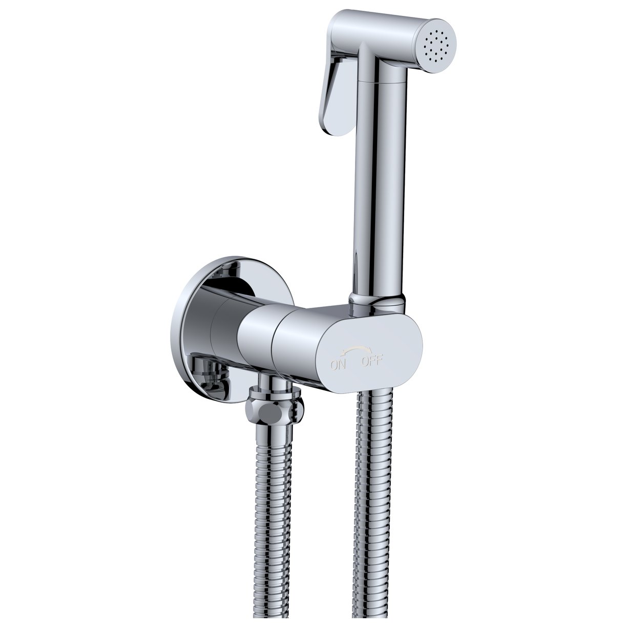 Conan Douche with Integrated Isolating Valve