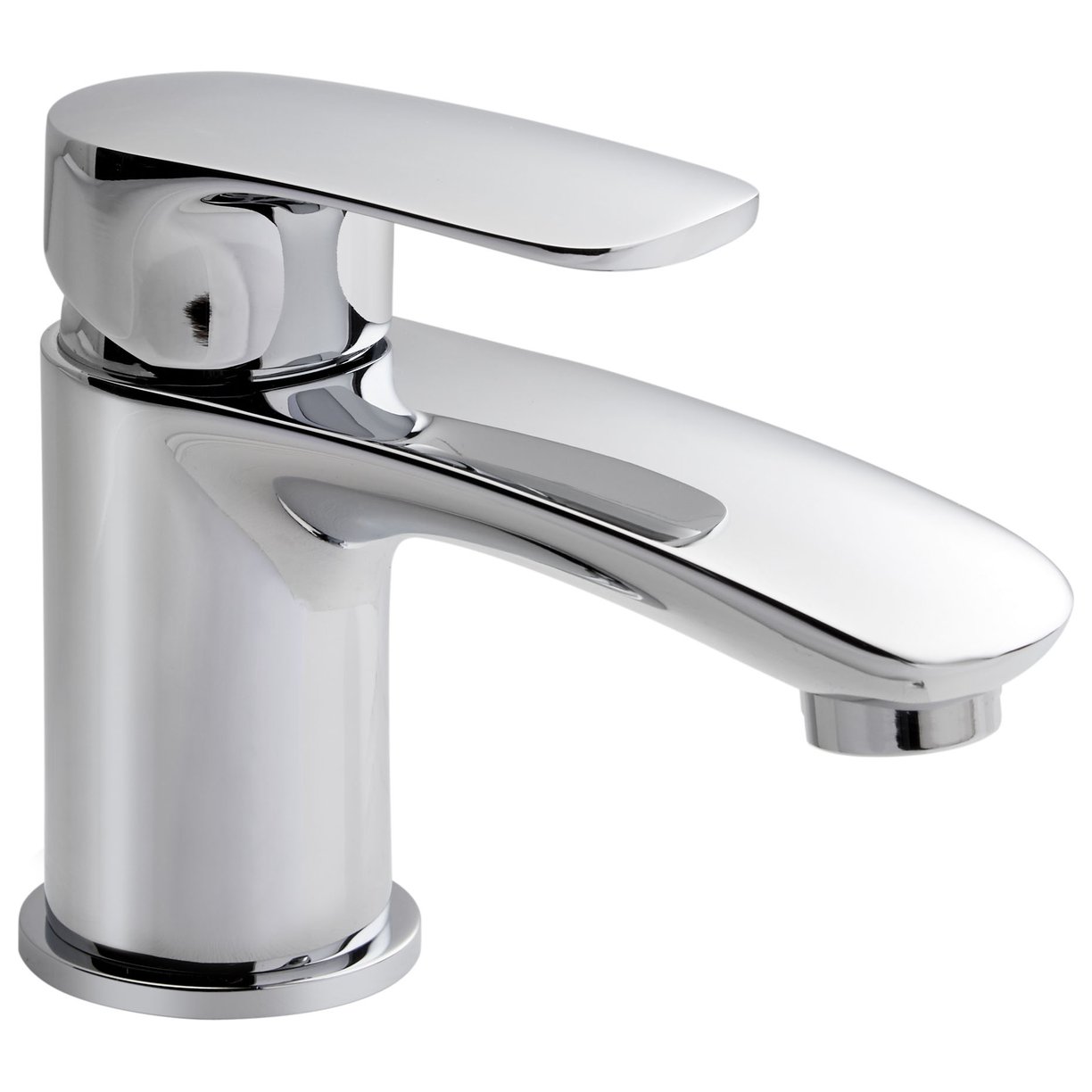 Alder Cloakroom Mono Basin Mixer & Push Waste