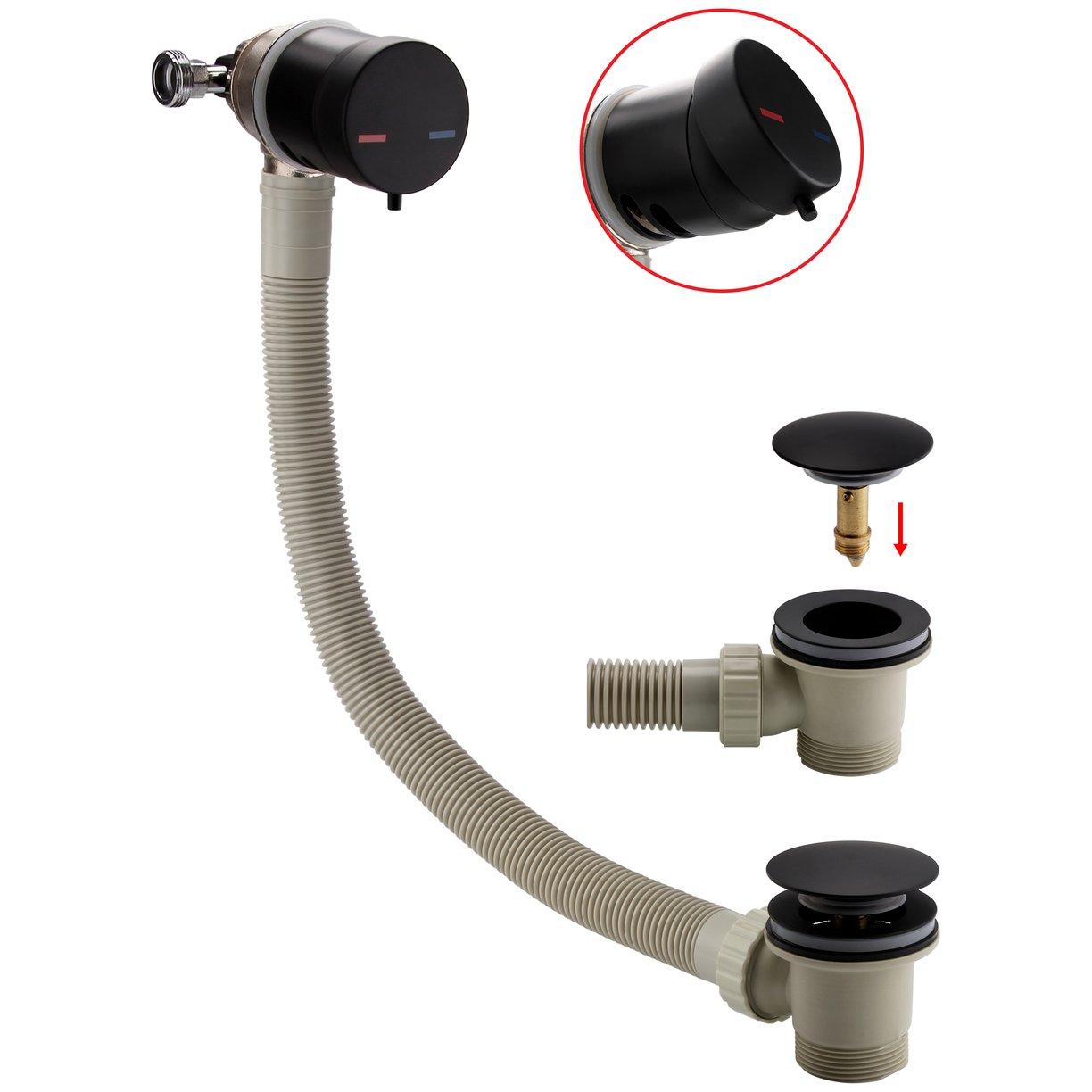 Selkirk Overflow Bath Filler