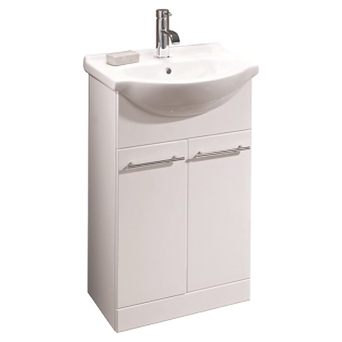 Turnberry 550 Vanity Unit with Ceramic Basin