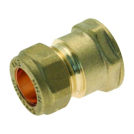 22mm x 1" Compact Female Compression Coupler