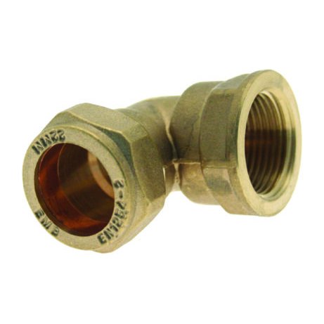 15mm x ½" Compact Female Compression Elbow