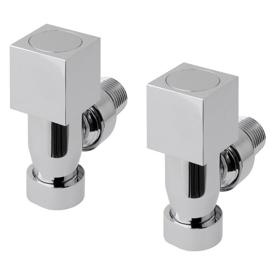 Angled Square Radiator Valves