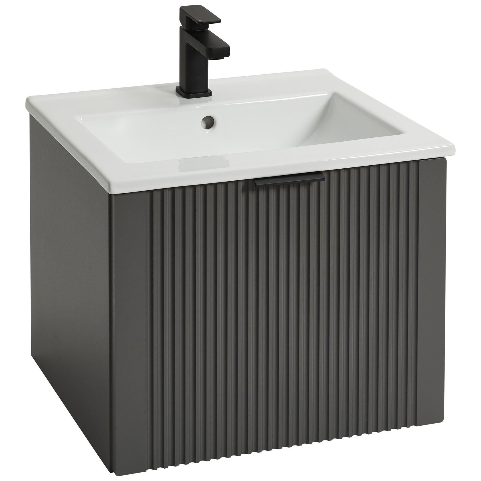 Tyndrum 500 Wall Hung Vanity Unit with Ceramic Basin