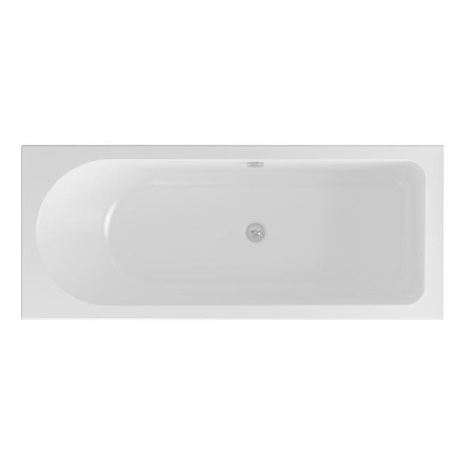 Biscay Shower Bath Left Hand 1800 x 800mm Beauforté