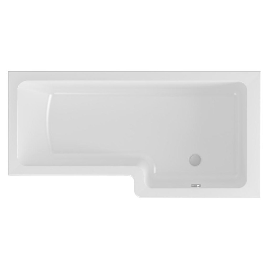 Portland L Shape Left Hand 1600 x 850 x 700mm Beauforté