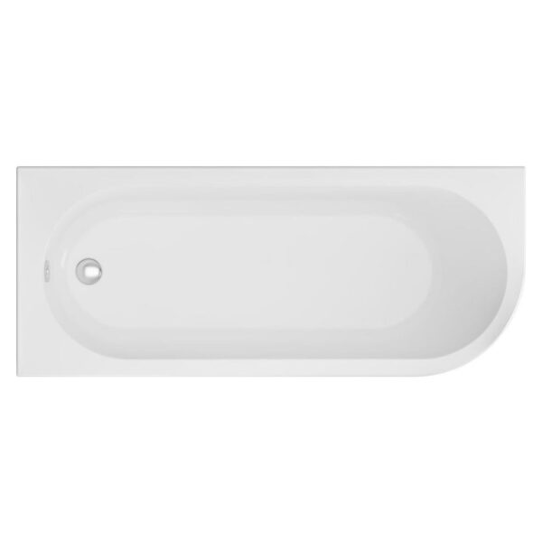 Biscay Single Ended Left Hand 1700 x 750mm Beauforté