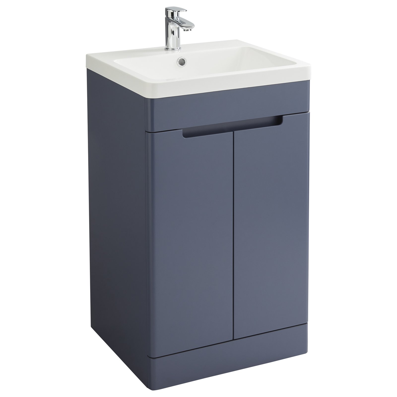 Selkirk 500 Floor Standing 2-Door Vanity Unit with Armastone Basin