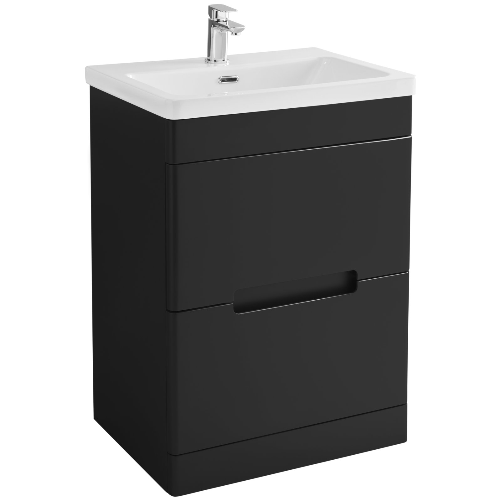 Selkirk 600 Floor Standing 2-Drawer Vanity Unit with Armastone Basin