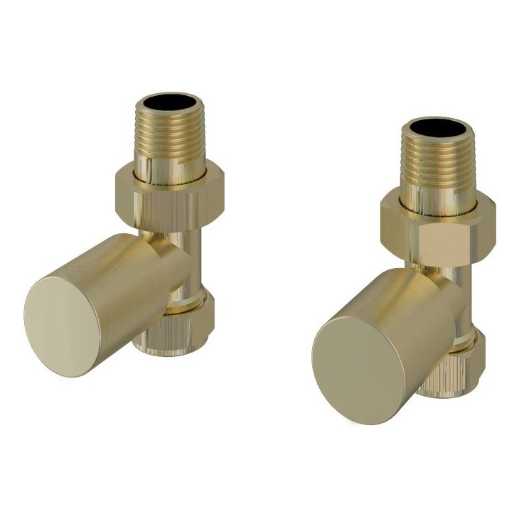 Straight Radiator Valve (Pair)