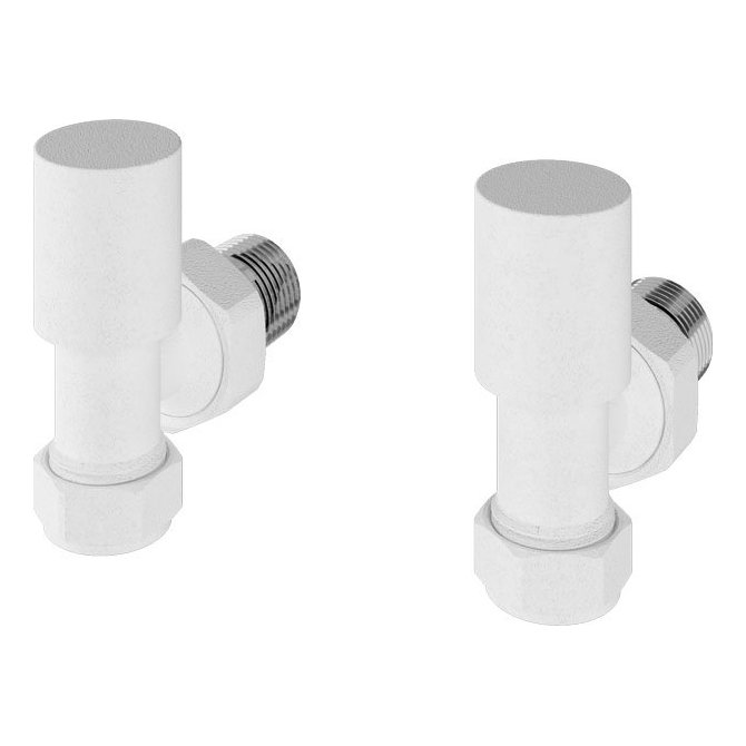 Angled Radiator Valve (Pair)