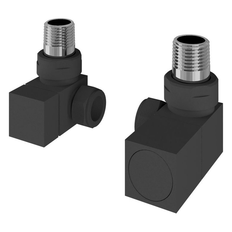 Corner Square Radiator Valve (Pair)