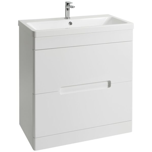 Selkirk 800 Floor Standing 2-Drawer Vanity Unit with Armastone Basin