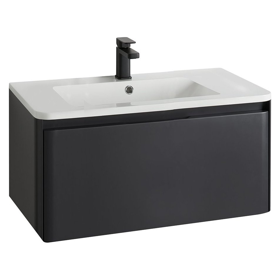 Fife 800 Wall Hung Drawer in Drawer with Armastone Basin
