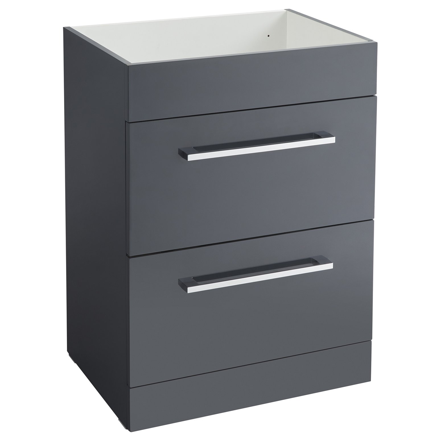Lomond 600 Floor Standing 2-Drawer Vanity Unit (Basin Sold Separately)