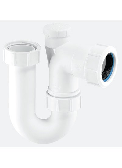 Anti-Syphon Tubular 'P' Trap 1¼"