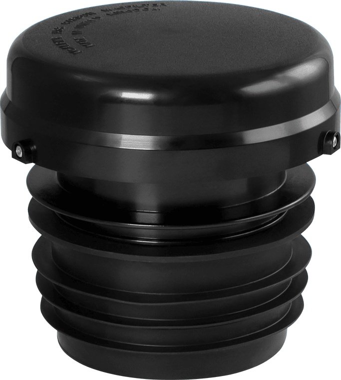 Septic Tank Air Admittance Valve Black 4"-3"