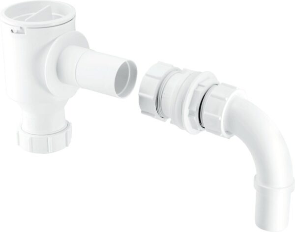 1½" Complete Screened Tank Overflow Connector - Extended