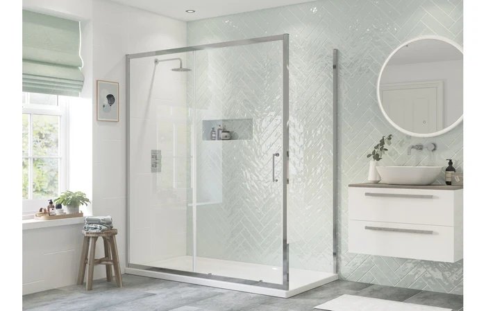 Cara 8mm Sliding Door Enclosure 1600 x 800mm