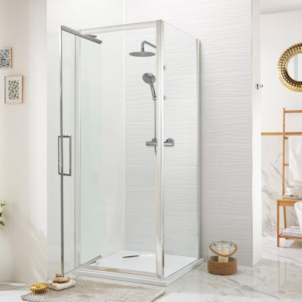 Cara 8mm Infold Door Enclosure 700 x 900mm