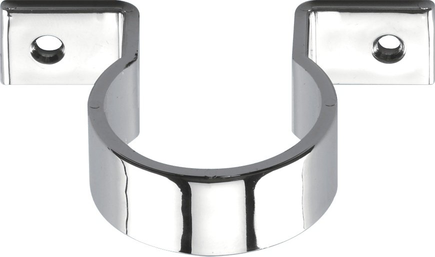 Chrome Plated On Plastic Pipe Clip 35mm