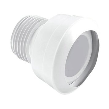 WC Connector - Straight 75mm