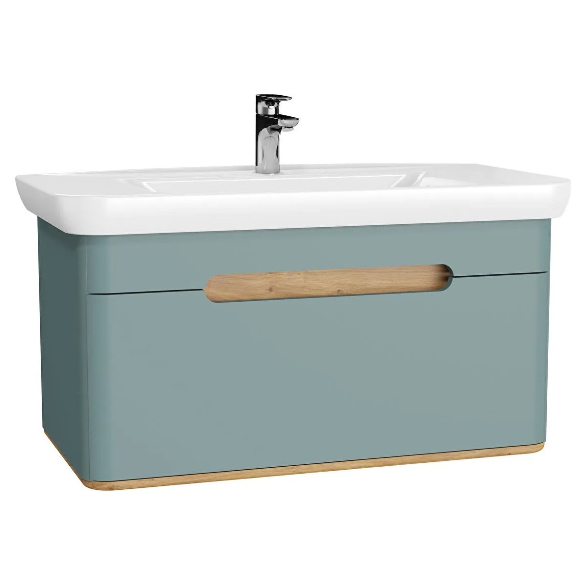 Sento 1000mm Wall Hung Vanity Unit & Basin