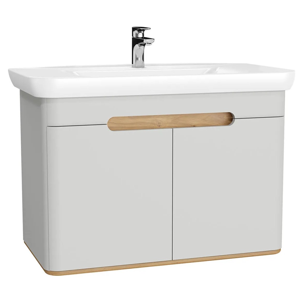 Sento 1000mm Wall Hung Vanity Unit & Basin