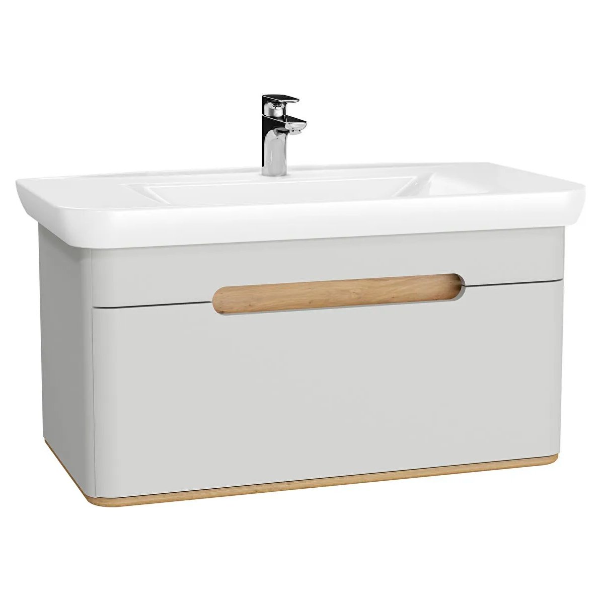 Sento 1000mm Wall Hung Vanity Unit & Basin